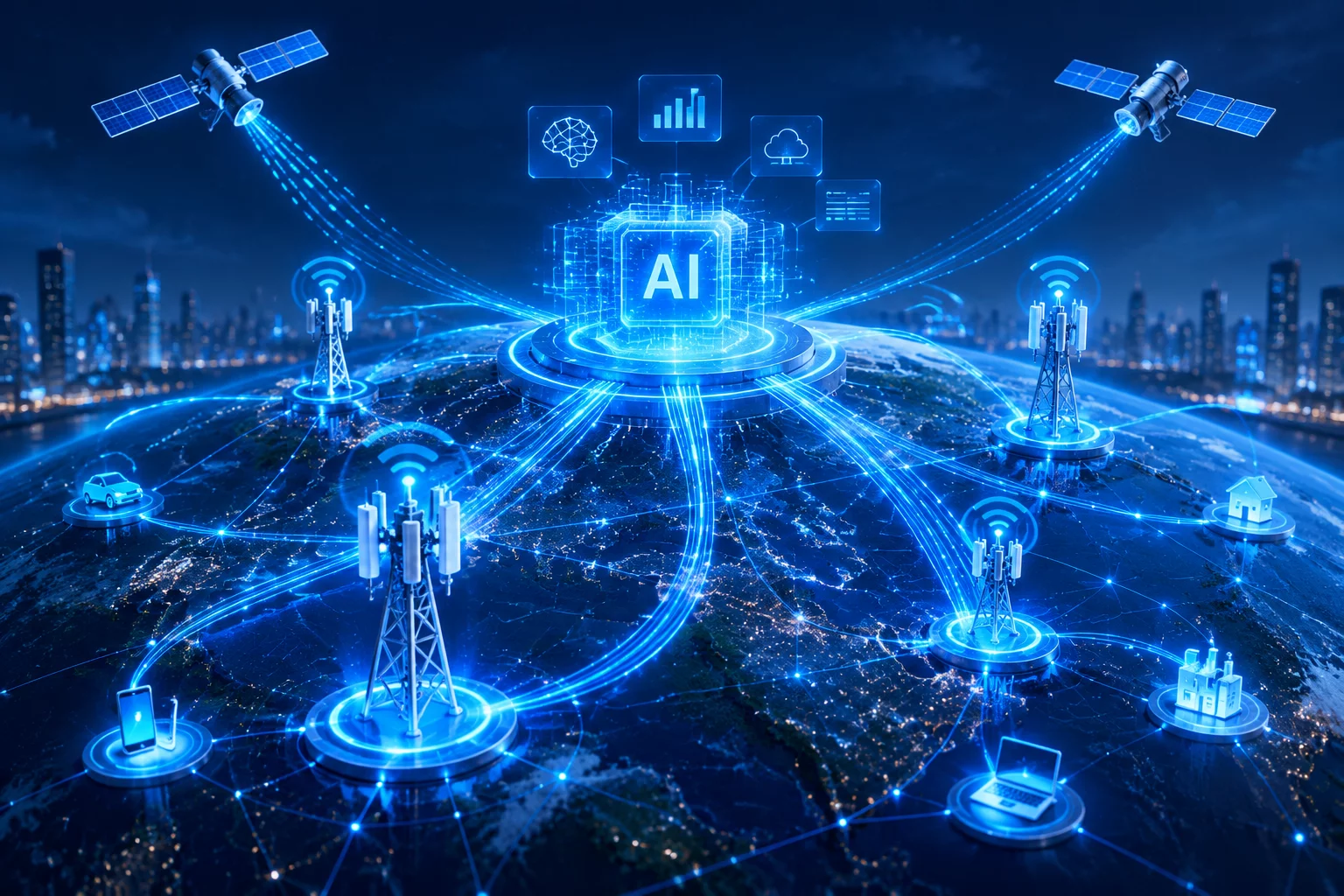 サムスンがAI RANネットワーク契約を締結